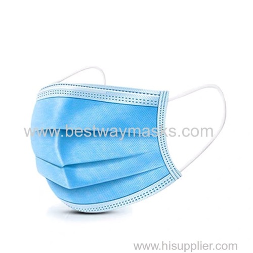 3 layers and 4 layers of protective disposable civil mask breathabledustproof and anti-smog non-woven cloth plus melt