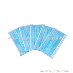 3 layers and 4 layers of protective disposable civil mask breathabledustproof and anti-smog non-woven cloth plus melt