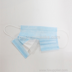 3 layers and 4 layers of protective disposable civil mask breathabledustproof and anti-smog non-woven cloth plus melt
