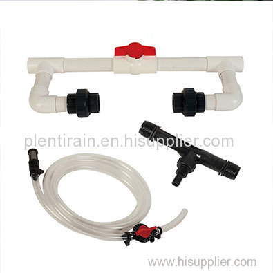 Venturi Fertilizer Injector Economic drip tape Drip Irrigation Accessories supplier