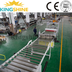 PVC laminating sheet/artificial marble stone production line Extruder making machine