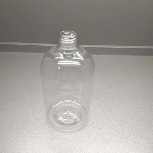 500ml transparent pet bottle lotion pump bottle hand sanitizer empty container