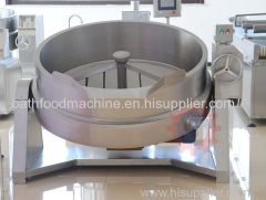 Steam jacketed kettle with Stirrer Cooking Equipment Steam vacuum jacketed kettle