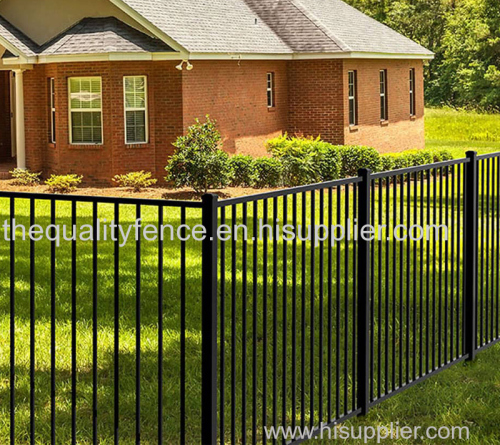 Ornamental Residential Fence Steel Fencing