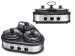 Hand Carry Triple Electric Slow Cooker Buffet Warmer