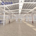 Metal Roof Space Frame Warehouse Steel Arch Building