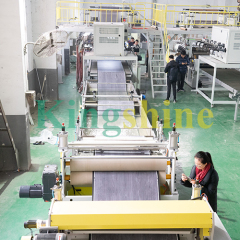 New tech LVT Vinyl Floor Plank Production Line Extrusion Machine