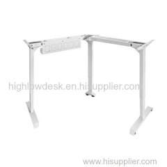 Three Motor Automatic Height Adjustable Standing Desk With Three Legs