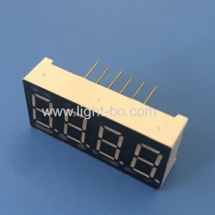 Pure Green 0.36inch 4-Digit 7 Segment LED Dispaly common cathode for Instrument Panel