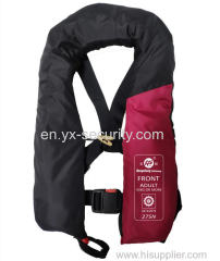 Inflatable single or double chamber life jacket;inflatable life jackets for adults