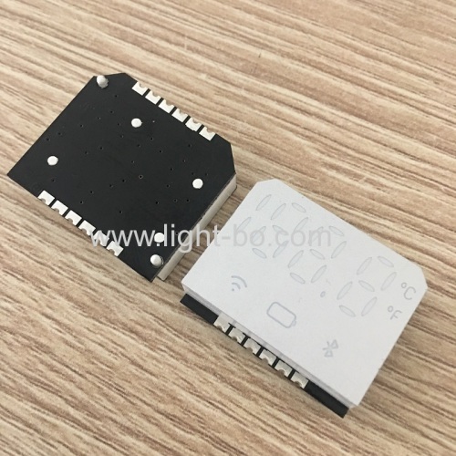 Hot Sales Ultra thin White color SMD 7 Segment LED Display for Forehead thermometer