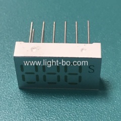 Ultra white Custom small size 0.25inch 3 Digit 7 Segment LED Display for Instrument Panel