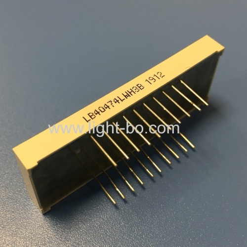 Customized ultra bright white 12mm 4 Digit 14 Segment LED Dispaly for digital timer control