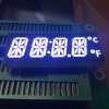 Customized ultra bright white 12mm 4 Digit 14 Segment LED Display for oven timer