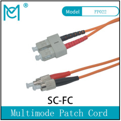 Professional Fiber Optic Singlemode Patch Cord SC/FC