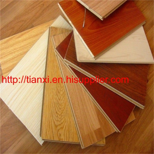 wood parquet parket laminate flooring 7mm 8mm and 12mm China laminate flooring factory