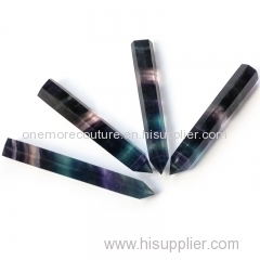 Rainbow fluorite points small crystal points healing crystals