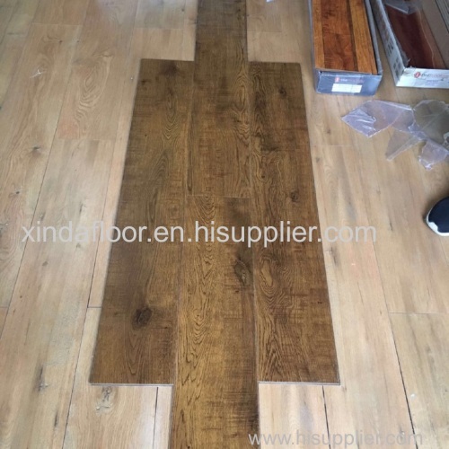 7mm 8mm Waterproof MDF Wax Laminate /Laminated Flooring