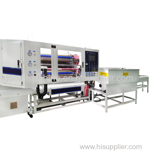 Full automatic bopp adhesive super clear tape slitting rewinding machine line