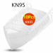 Disposable Nonwoven KN95 Folding Half Face Mask for Self Use