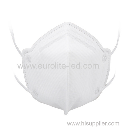 Disposable Nonwoven KN95 Folding Half Face Mask for Self Use