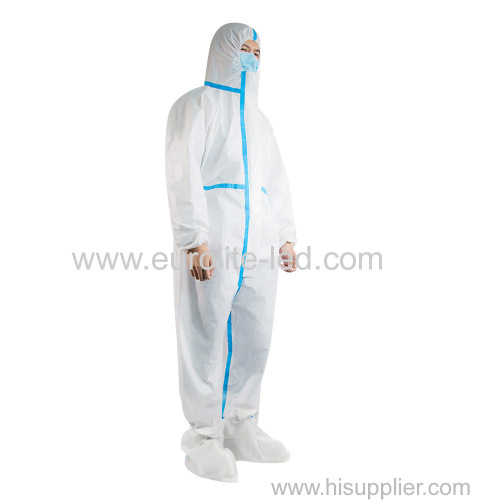 Hot Selling Disposable Non-woven Protective Clothing Work Clothes