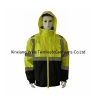 High Visibility Water Proof Frc Rain Jacket / Fire Retardant Fleece Jacket