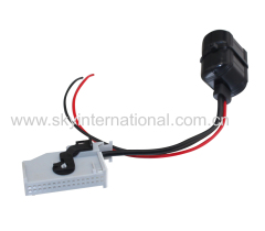 Bluetooth RNS-E Navigation Aux Input Adaptor 32-Pin For Audi A3 A4 A6 A8 TT