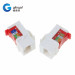 CAT6 Network Module Information Socket RJ45 Connector Adapter Keystone Jacks Modules Tool-free Connection