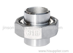 UNION BW/BW Stainless Steel Thread Union price Threaded Fitting