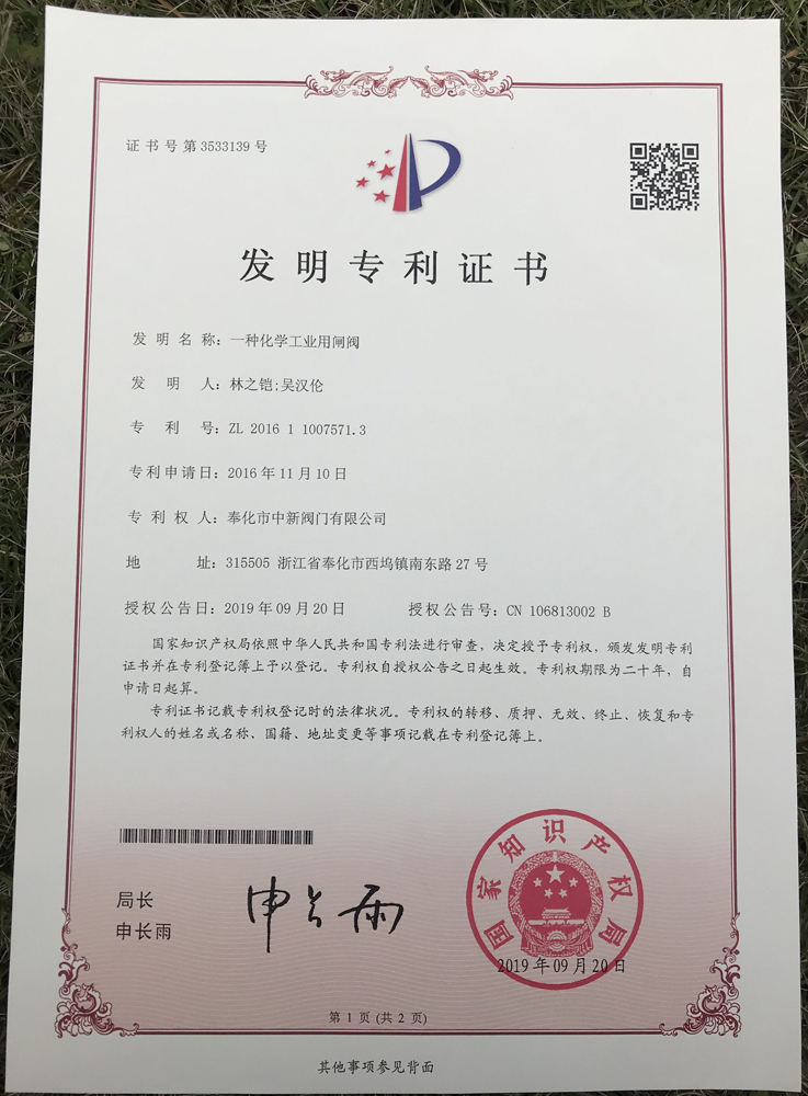 Patent Certificate(6)