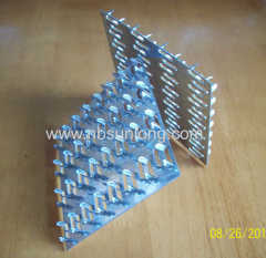 Gang nail plate Galvanized truss connector plate/gang plate Truss plate-nail teeth- plates 8x8 for sale roof truss nail
