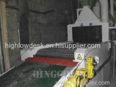 MESH BELT SHOT BLASTING MACHINE