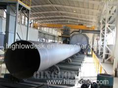 PIPE SHOT BLASTING MACHINE