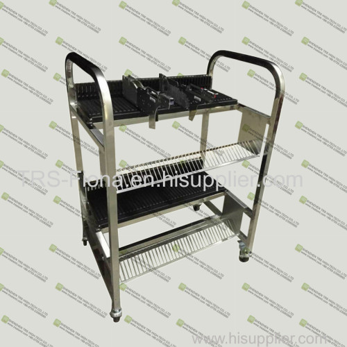 SMT fuji Feeder trolley Storage cart with SMD component pallet