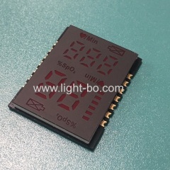 Hot sale Ultra red ultra thin 2.8mm ONLY customized SMD LED Display for Finger Pulse Oximeters