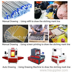 Small Shoes Machine for Drawing Line on Upper Parts Replace of Refill and Screen Printing