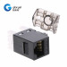 amp type Cat.6 RJ45 180° Keystone Jack