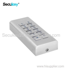 Secukey -40°C Low Working Temperature Metal Keypad Access Control