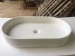 White Jade Marble Bathroom Basin