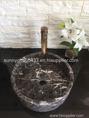 Hang Grey Marble Wash Basin