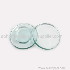 Borosilicate round gauge glass quartz glass plate