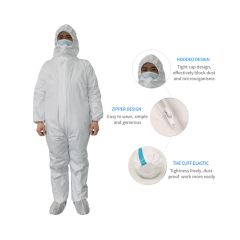 Zipper Design Protective Clothing