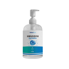510ml Factory Price Antiseptic 99.9% Efficient 75% Alcohol Private Label Hand Sanitizer
