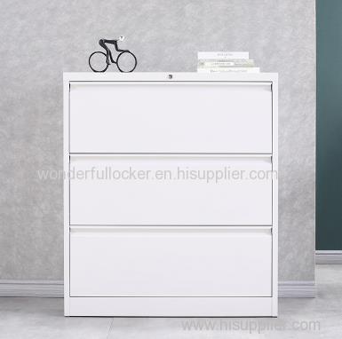 high quality steel storage 3 drawers file cabinet