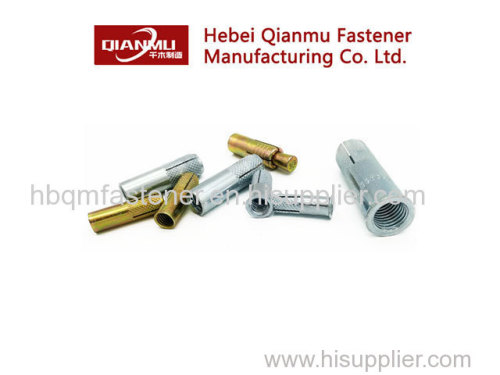 High Quality White Zinc Plated Carbon Steel Galvanized Drop in Anchor And Fasteners