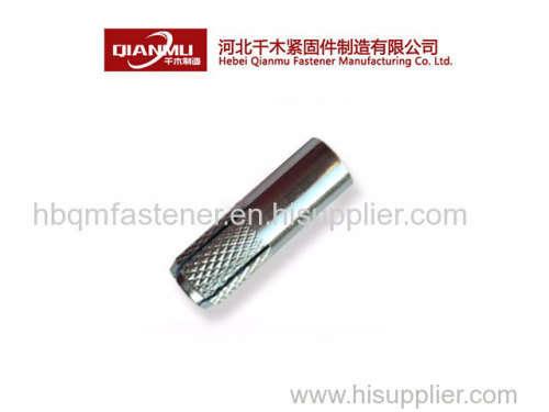 M12 zinc plated Drop in Anchor Bolt with top quality carbon steel