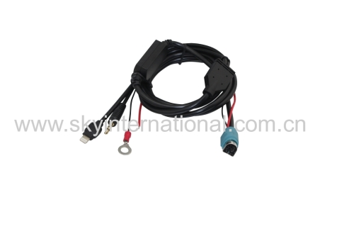 AUX 3.5MM In Cable For Alpine KCE-236B CDA 9887 9871 Audio Parts