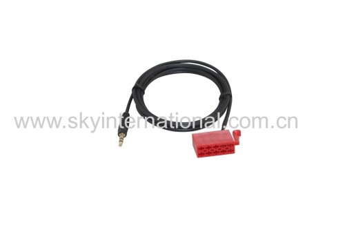 AUX 3.5MM output cable connection for VW car radio