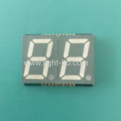 Ultra thin white 0.56inch Dual Digit SMD 7 Segment LED Display common Anode